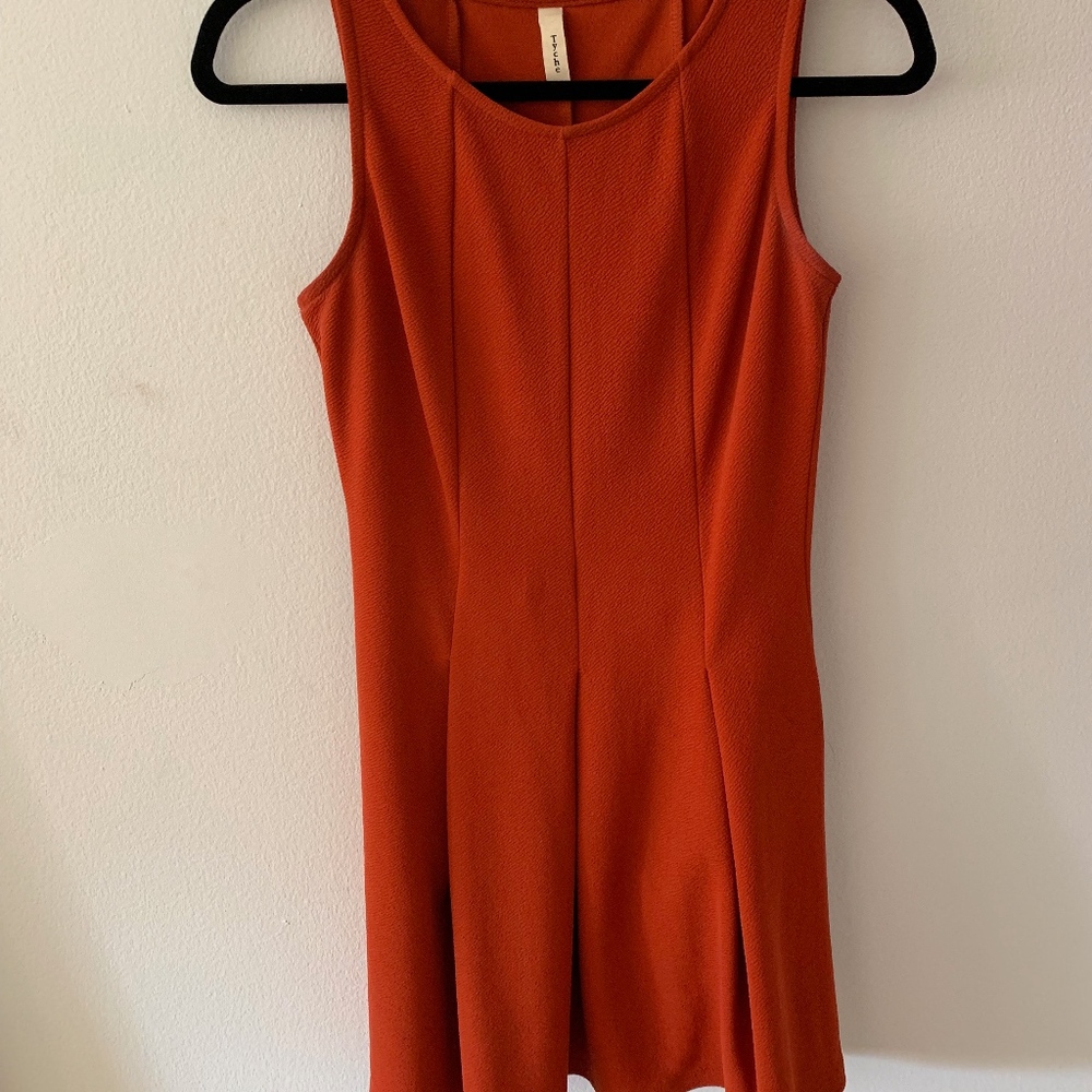 Tyche, Red Dress Boutique Size 4 Orange Dress